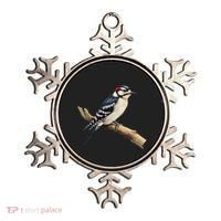 Downy Woodpecker Bird Lover Illustration Ornament thumb 0