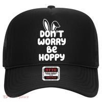 Don't Worry Be Hoppy Easter Bunny Holiday Hat thumb 0