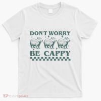 DonT Worry Be Cappy Funny Capybara T-Shirt thumb 0
