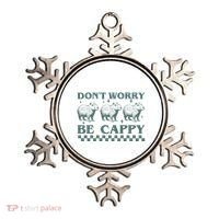 DonT Worry Be Cappy Funny Capybara Ornament thumb 0
