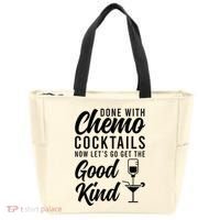 Done With Chemo Survivor Last Day Of Chemo End Of Chemo Tote Bag thumb 0