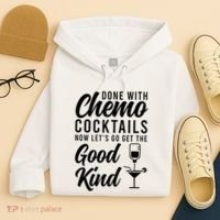 Done With Chemo Survivor Last Day Of Chemo End Of Chemo Hoodie thumb 4