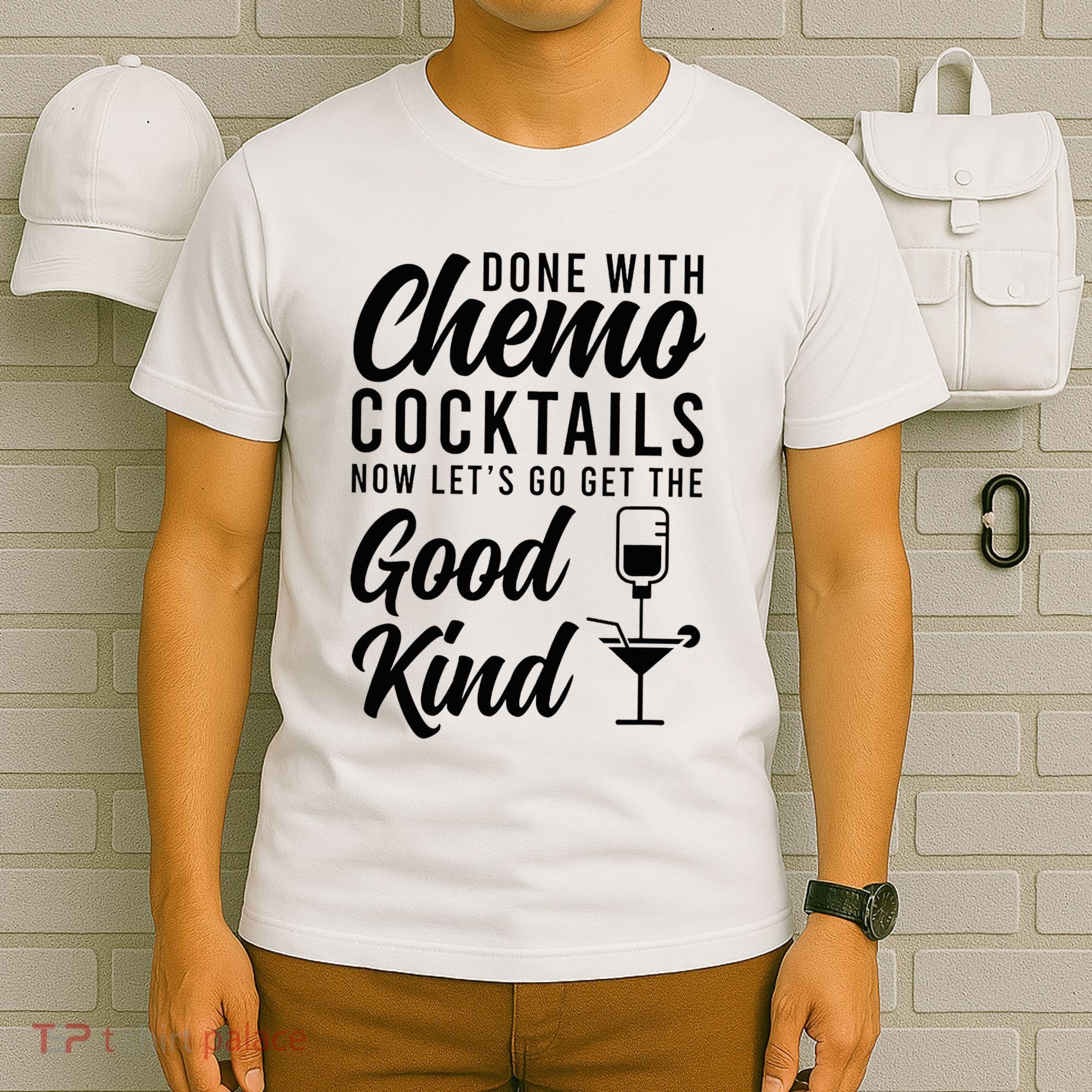 Done With Chemo Survivor Last Day Of Chemo End Of Chemo T-Shirt