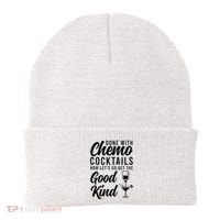 Done With Chemo Survivor Last Day Of Chemo End Of Chemo Beanie thumb 0