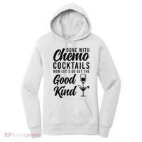 Done With Chemo Survivor Last Day Of Chemo End Of Chemo Women's Hoodie thumb 0