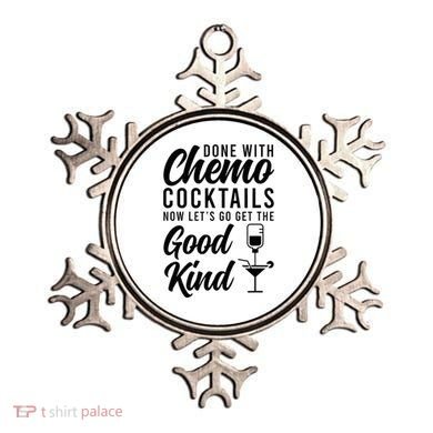 Done With Chemo Survivor Last Day Of Chemo End Of Chemo Ornament