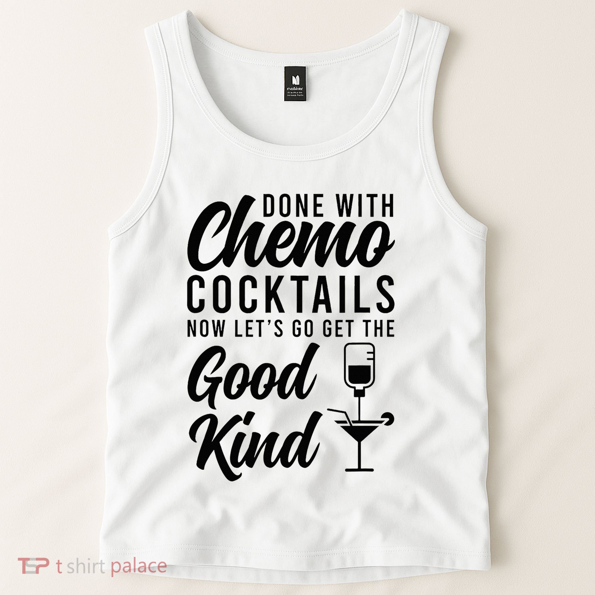Done With Chemo Survivor Last Day Of Chemo End Of Chemo Tank Top