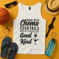 Done With Chemo Survivor Last Day Of Chemo End Of Chemo Tank Top thumb 4