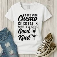 Done With Chemo Survivor Last Day Of Chemo End Of Chemo Women's T-Shirt thumb 3