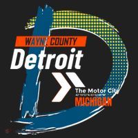 Detroit Wayne County Michigan Modern Logo Hat thumb 2