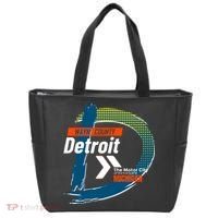 Detroit Wayne County Michigan Modern Logo Tote Bag thumb 0