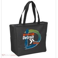 Detroit Wayne County Michigan Modern Logo Tote Bag thumb 2