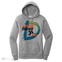 Detroit Wayne County Michigan Modern Logo Women's Hoodie thumb 0
