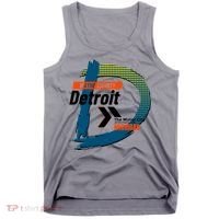 Detroit Wayne County Michigan Modern Logo Tank Top thumb 0