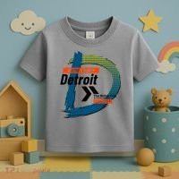 Detroit Wayne County Michigan Modern Logo Toddler T-Shirt thumb 3
