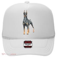 Doberman Watercolor Dog Hat thumb 0