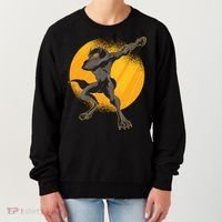 Dabbing Werewolf Women's Sweatshirt thumb 0