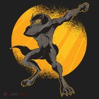 Dabbing Werewolf Women's Sweatshirt thumb 2