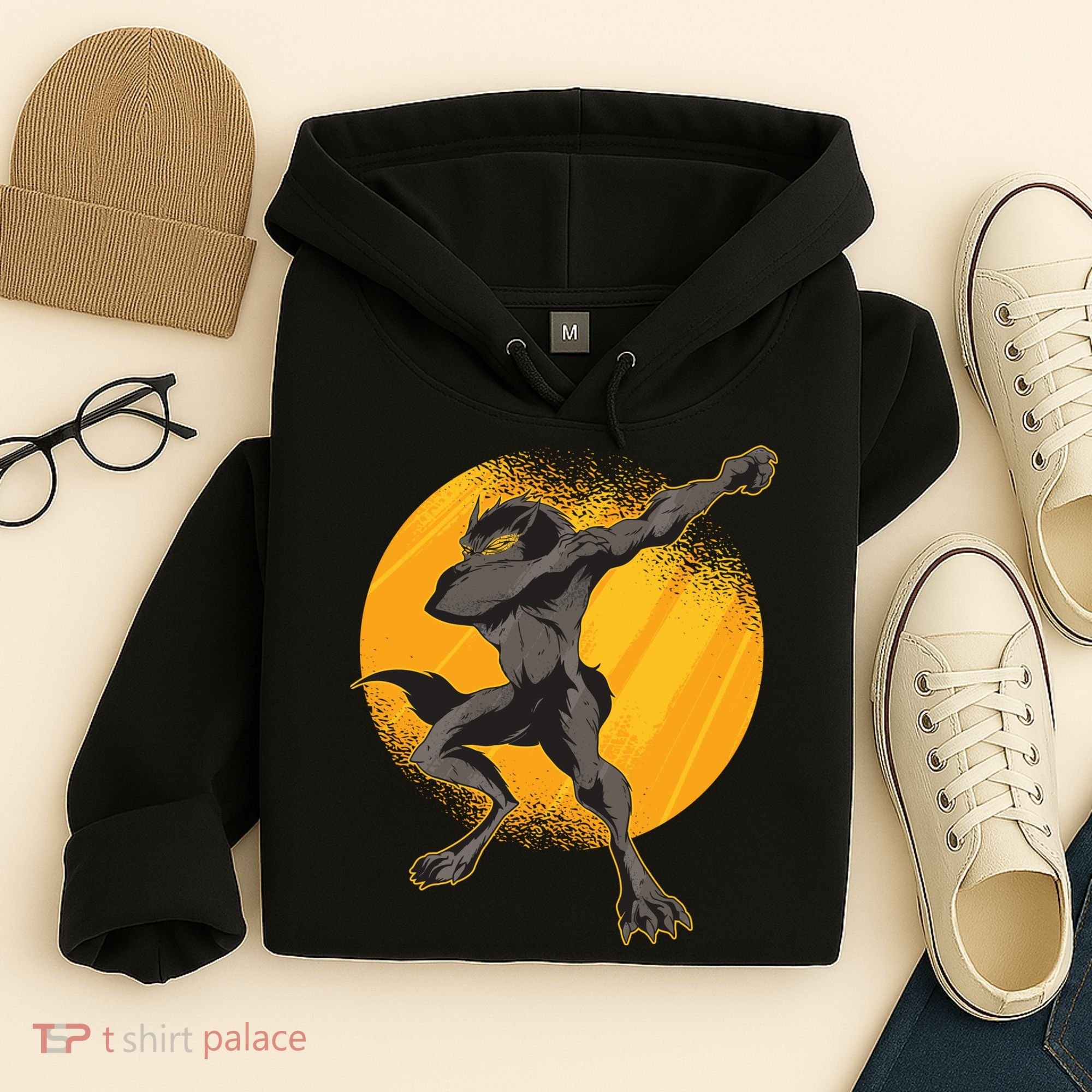 Dabbing Werewolf Hoodie