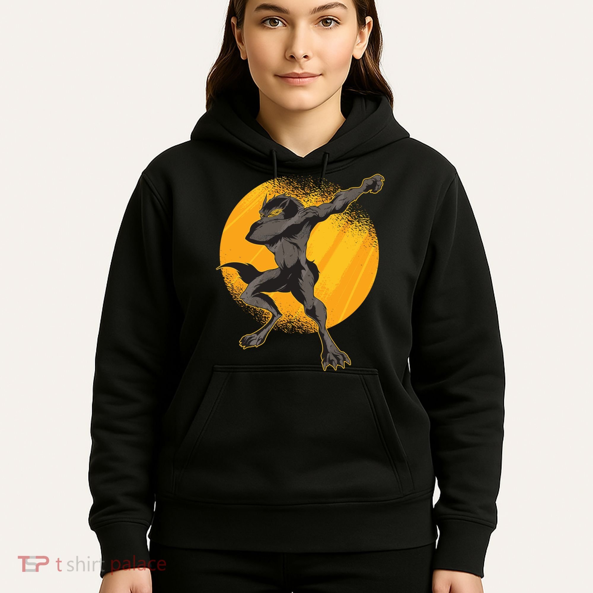 Dabbing Werewolf Hoodie