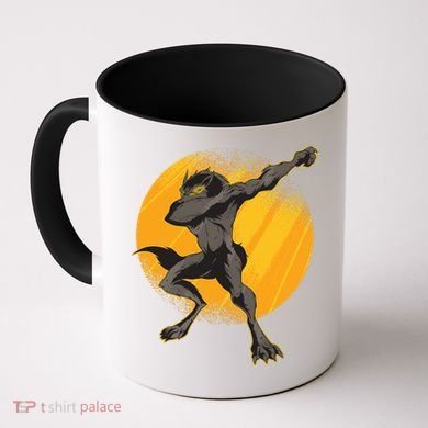 Dabbing Werewolf Coffee Mug
