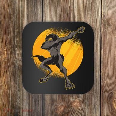 Dabbing Werewolf Coaster