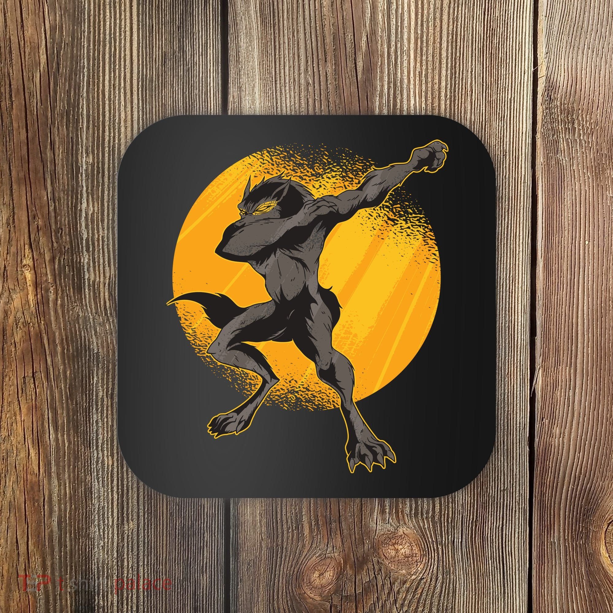 Dabbing Werewolf Coaster