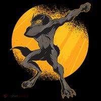 Dabbing Werewolf Women's Hoodie thumb 2