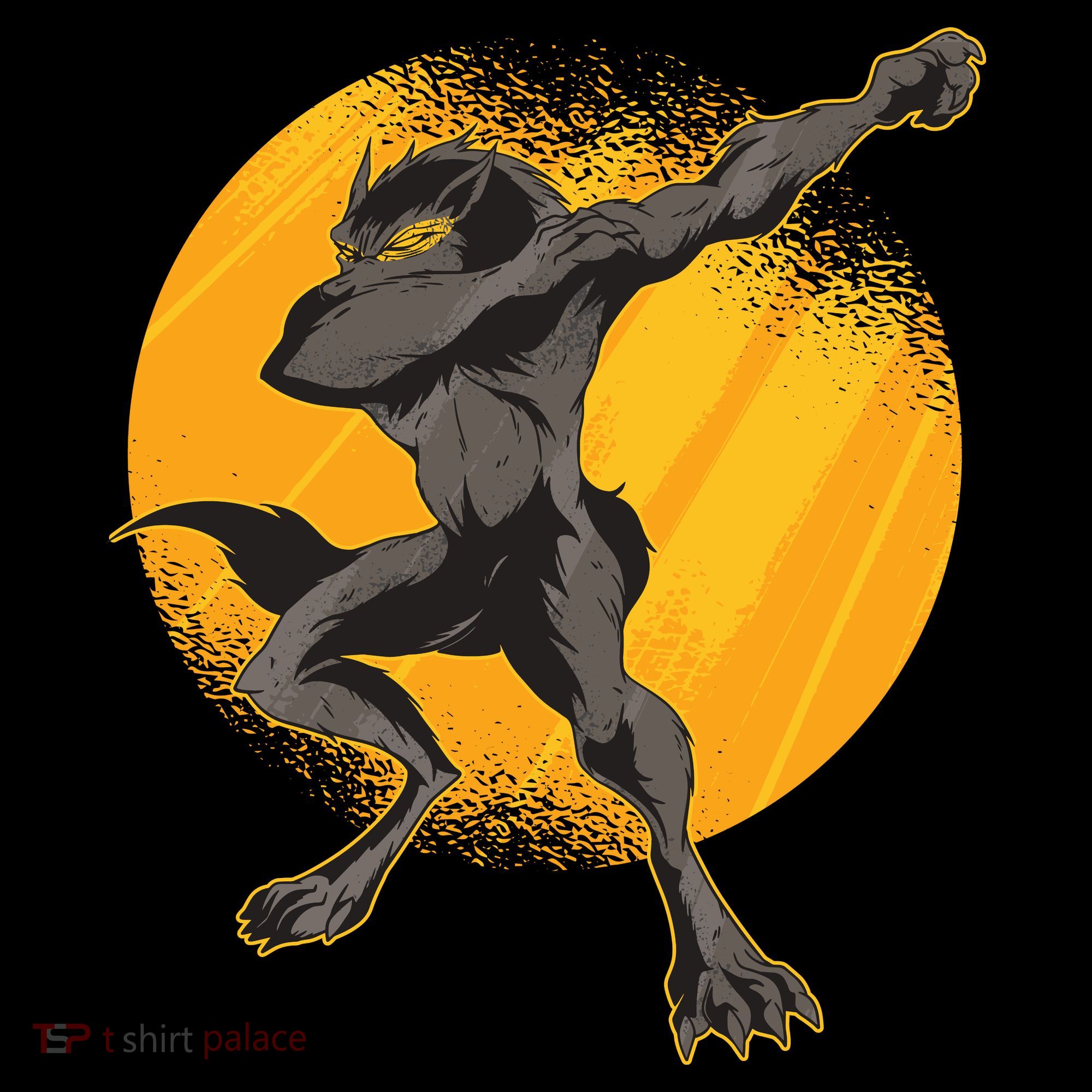 Dabbing Werewolf Women's Hoodie