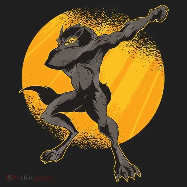 Dabbing Werewolf Tumbler