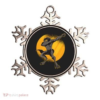 Dabbing Werewolf Ornament