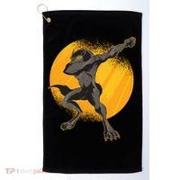 Dabbing Werewolf Golf Towel thumb 0