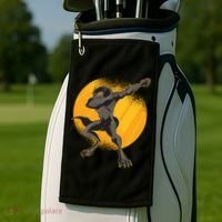 Dabbing Werewolf Golf Towel thumb 2