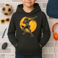 Dabbing Werewolf Kids Hoodie thumb 2