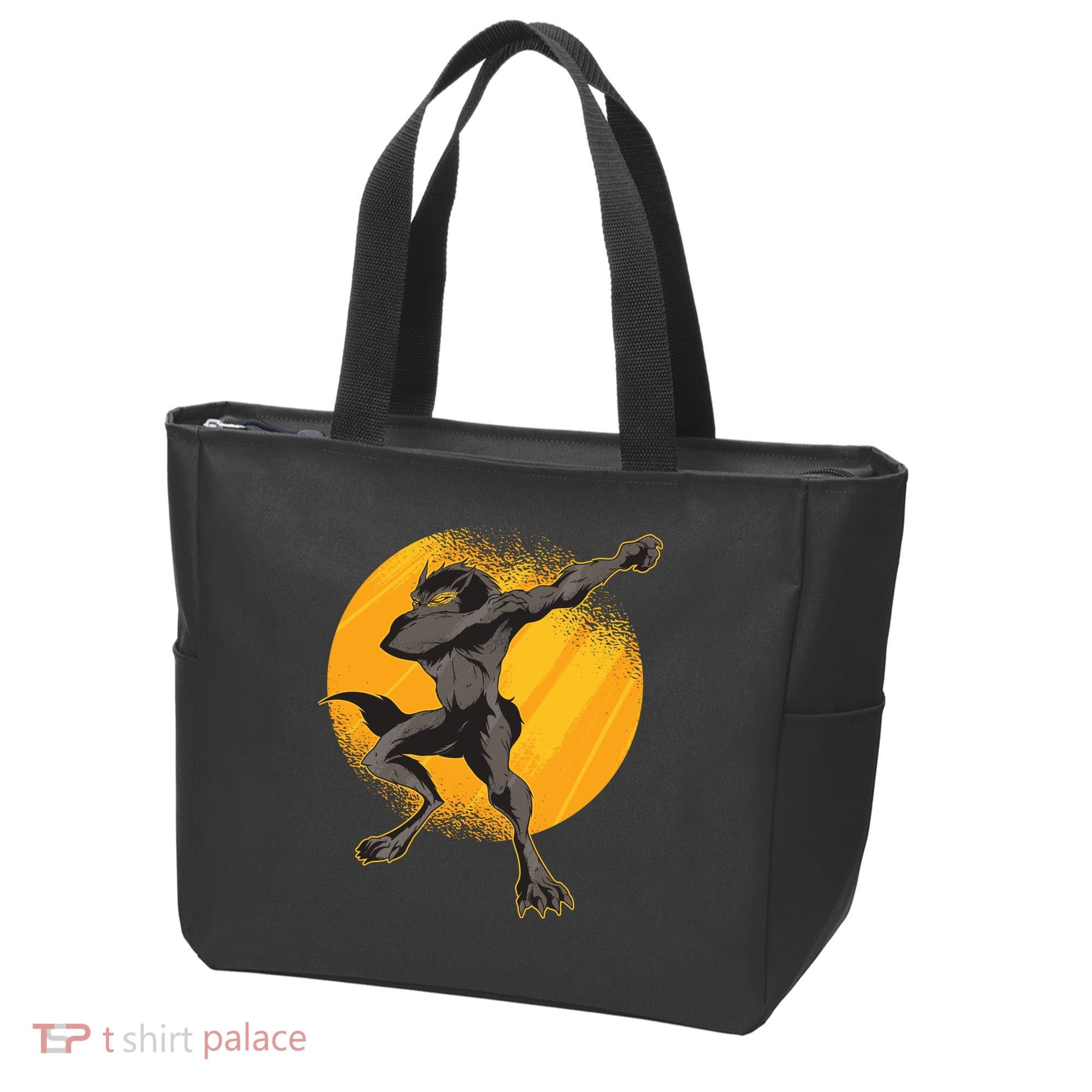 Dabbing Werewolf Tote Bag