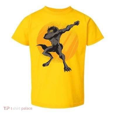 Dabbing Werewolf Toddler T-Shirt