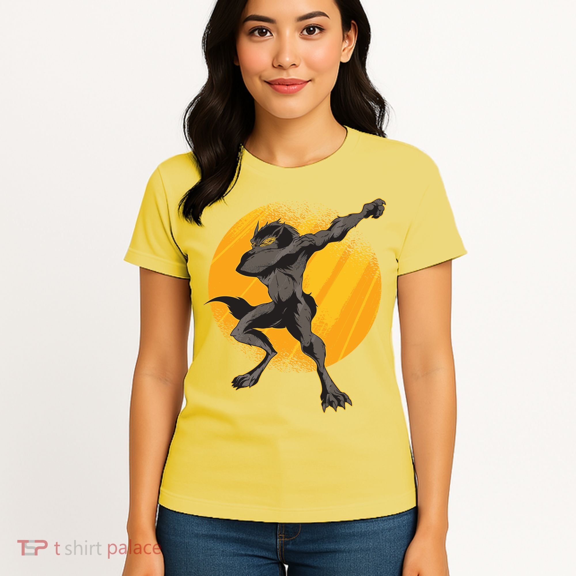 Dabbing Werewolf Women's T-Shirt
