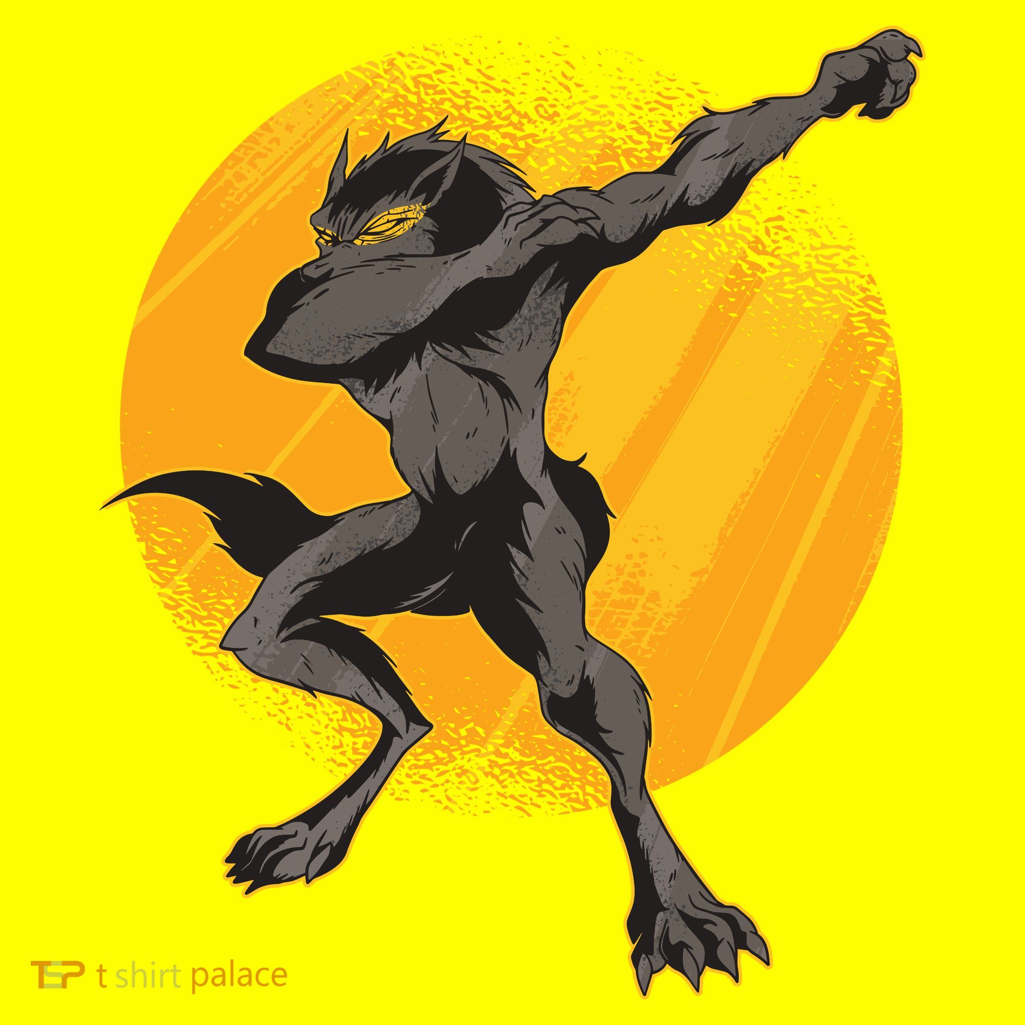 Dabbing Werewolf Women's T-Shirt