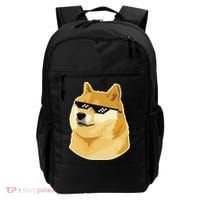 Doge With Deal With It Glasses Backpack thumb 0