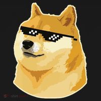 Doge With Deal With It Glasses Women's Tank Top thumb 5
