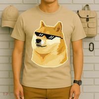 Doge With Deal With It Glasses T-Shirt thumb 6