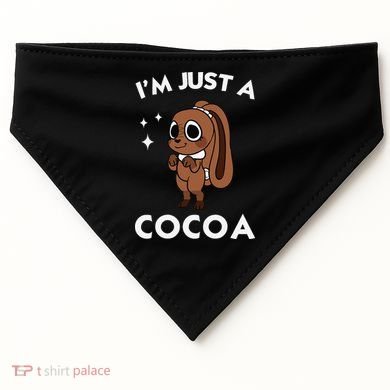 Dandys World Easter Cocoa The Chocolate Easter Bunny USA-Made Doggie Bandana