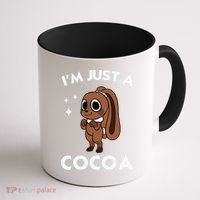 Dandys World Easter Cocoa The Chocolate Easter Bunny Coffee Mug thumb 1