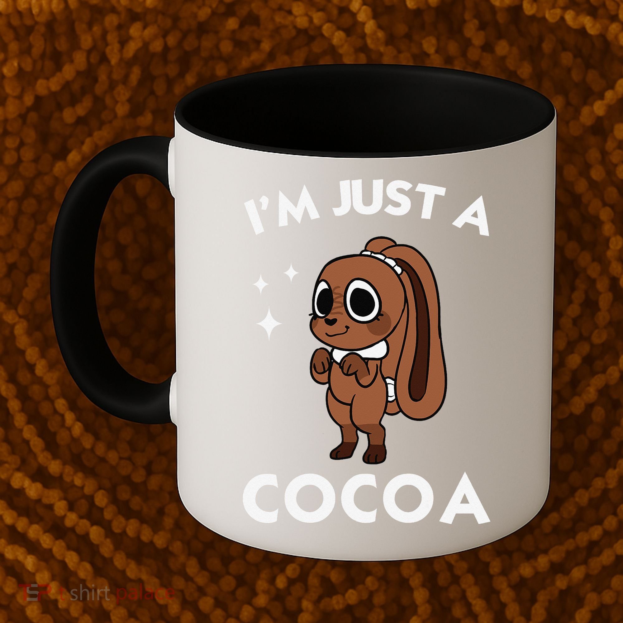 Dandys World Easter Cocoa The Chocolate Easter Bunny Coffee Mug