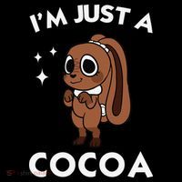 Dandys World Easter Cocoa The Chocolate Easter Bunny Women's Hoodie thumb 2