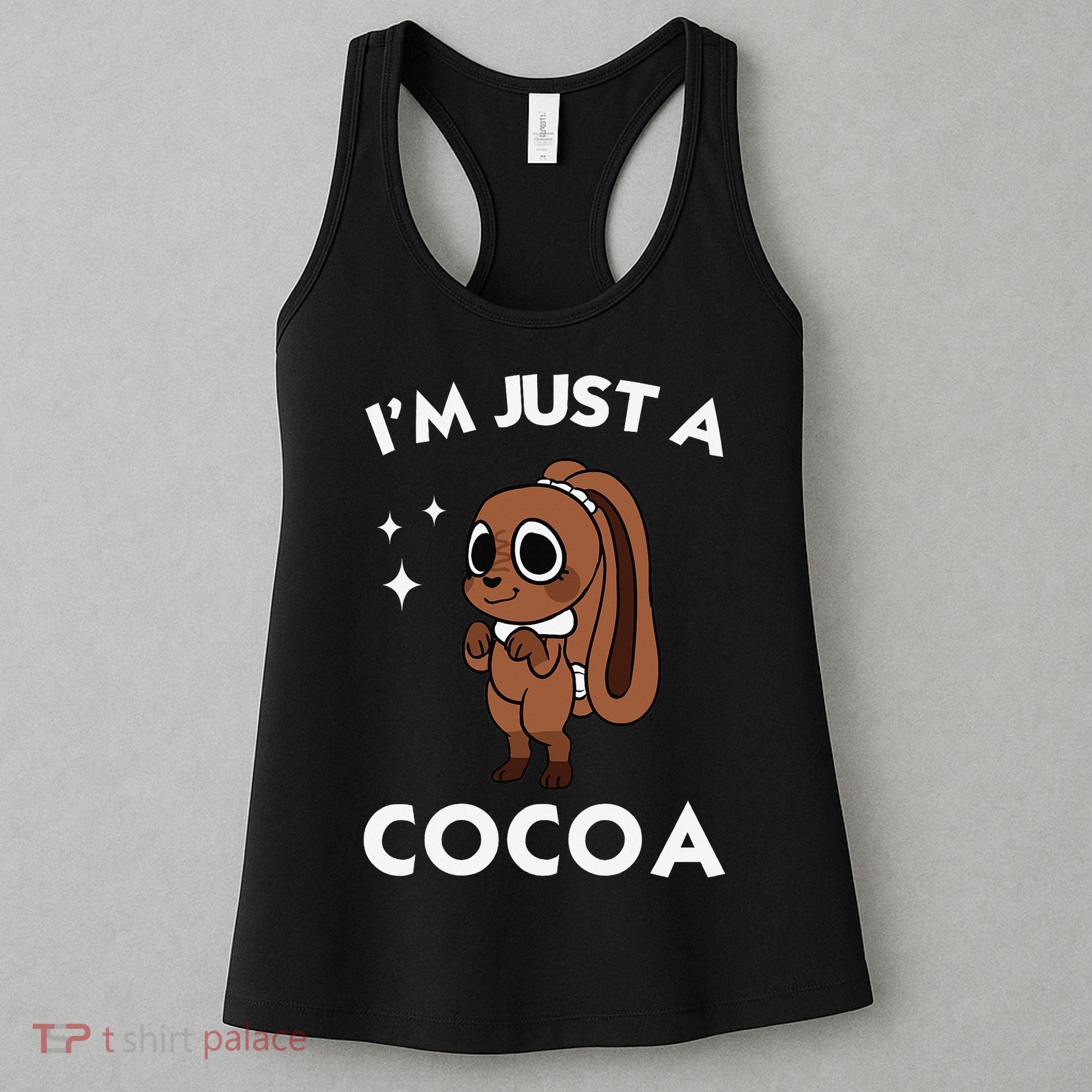Dandys World Easter Cocoa The Chocolate Easter Bunny Women's Tank Top