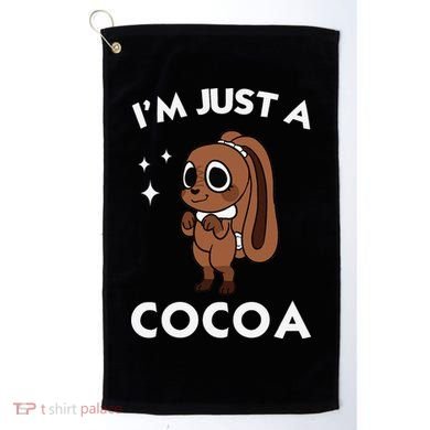Dandys World Easter Cocoa The Chocolate Easter Bunny Golf Towel