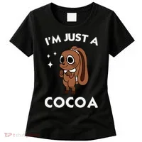 Dandys World Easter Cocoa The Chocolate Easter Bunny Women's T-Shirt thumb 0