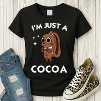 Dandys World Easter Cocoa The Chocolate Easter Bunny Women's T-Shirt thumb 3