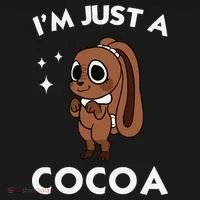 Dandys World Easter Cocoa The Chocolate Easter Bunny Women's T-Shirt thumb 6